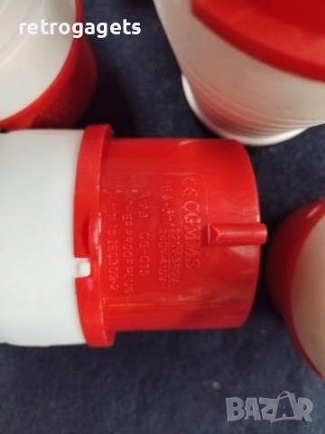 Щепсел и контакт подвижен индустриален, снимка 4 - Ключове, контакти, щепсели - 52937432