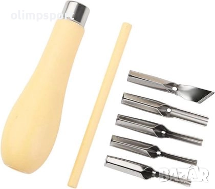 Комплект професионални резци за линогравюра. , снимка 2 - Ученически пособия, канцеларски материали - 51549103