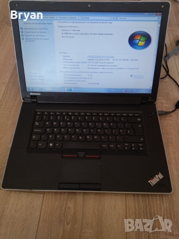 Lenovo Thinkpad Edge  i3 лаптоп, снимка 3 - Лаптопи за работа - 36055797