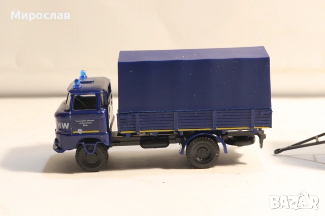 S.E.S. H0 1/87 IFA ИФА КАМИОН МОДЕЛ КОЛИЧКА ИГРАЧКА, снимка 2 - Колекции - 53813495