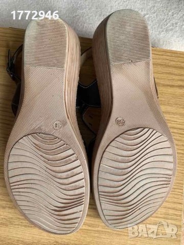 ПРОМО Чехли, сандали със стелки естествена кожа, почти нови, снимка 17 - Дамски ежедневни обувки - 41261515