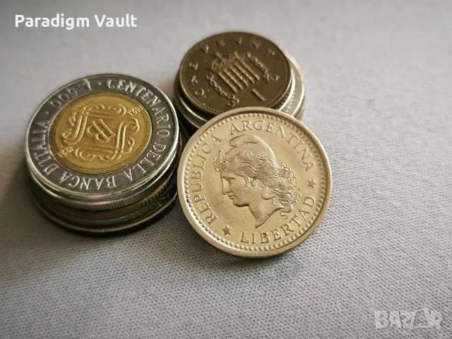 Монета - Аржентина - 1 песо | 1960г., снимка 2 - Нумизматика и бонистика - 49033050