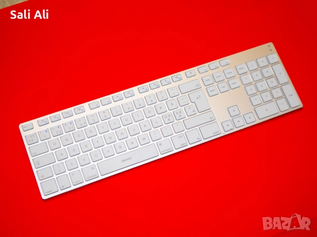 DELTACO TB-402 Bluetooth алуминиева клавиатура Mac iOS Nordic layout, снимка 2 - Клавиатури и мишки - 51802607