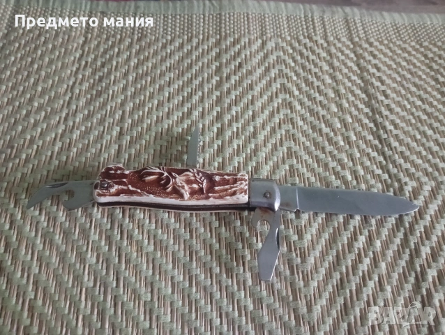 Ретро ловен джобен нож "Rostfrei", снимка 4 - Ножове - 53800089