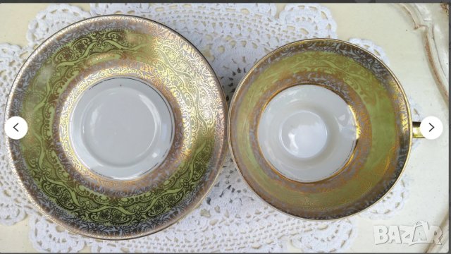 Сет чаша и чинийка Winterling Германия, снимка 4 - Чаши - 41282028