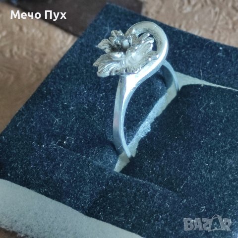 Сребърен пръстен (213), снимка 6 - Пръстени - 44338843