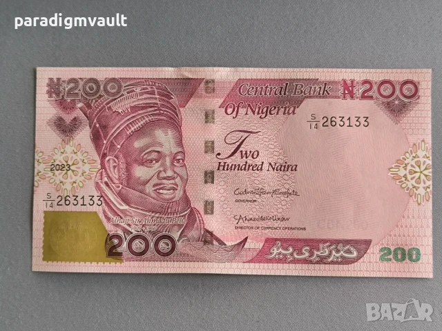 Банкнота - Нигерия - 200 найра UNC | 2023г.