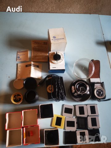 Светломер ЛЕНИНГРАД 4 Реактиви 9 броя чисто нови Светкавица Обективи JAPAN Color Цена за всичко 150л