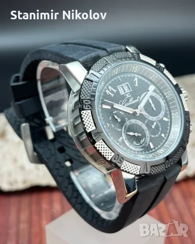 Мъжки автоматичен часовник Gallucci Italy Multi-Function Dualtime – Нов, снимка 3 - Мъжки - 56315889