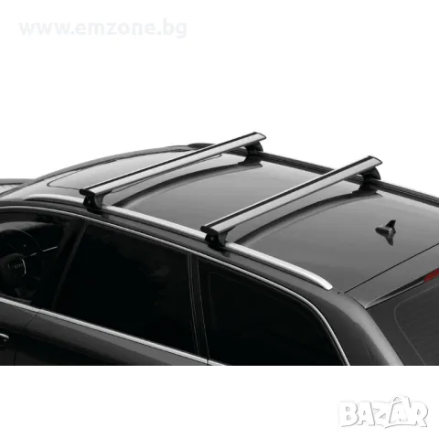 Алуминиеви греди багажник Nordrive Silenzio In-Rail L 127см, снимка 3 - Аксесоари и консумативи - 47460145