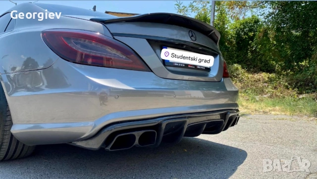 Mercedes CLS W218 Brabus Дифузьор и спойлер AMG Мерцедес ЦЛС АМГ