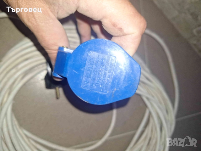 Захранващ кабел/преходник за каравана/кемпер контакт 17,5 -18  метра, снимка 5 - Друга електроника - 51452020