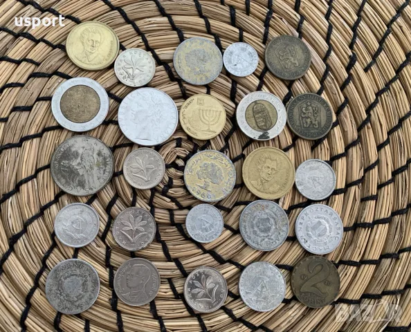 Лот 25 броя монети от различни страни, снимка 2 - Нумизматика и бонистика - 56259710