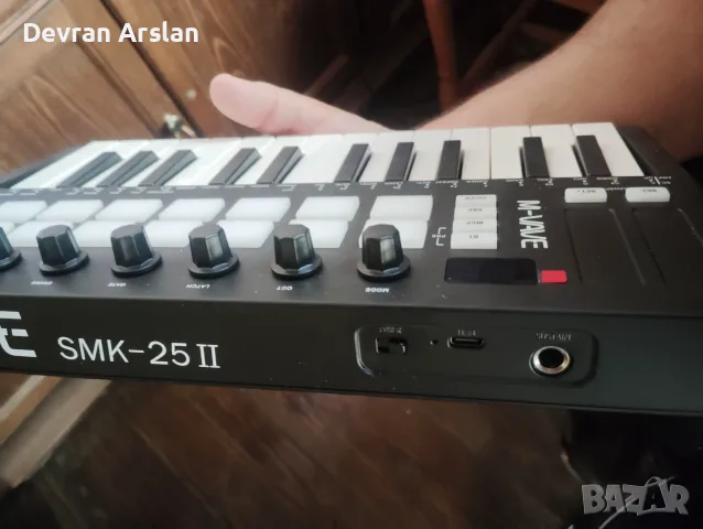 MIDI клавиатура M-VAVE SMK-25 II + софтуерен контролер (Перфектно състояние), снимка 4 - Синтезатори - 56166922