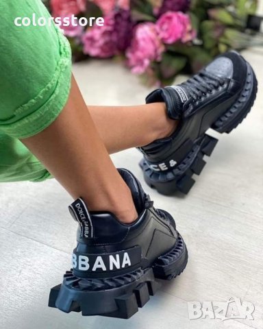 Черни маратонки  Dolce&Gabbana  код SM255, снимка 3 - Маратонки - 35804890