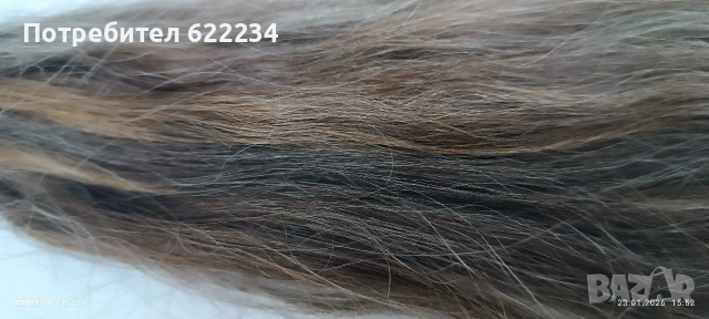 Естествена коса отрязана от човек, снимка 6 - Аксесоари за коса - 53202224
