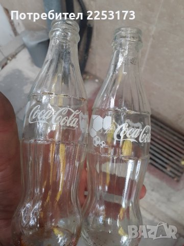 Стари бутилки Кола и Пепси, снимка 2 - Декорация за дома - 41874449