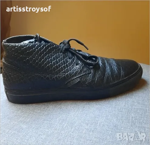 Естествена кожа боти Daris , номер 41- 42, снимка 2 - Мъжки боти - 47815060
