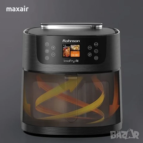 Фритюрник Airfryer Rohnson R-2884 * Безплатна доставка * Гаранция 2 години, снимка 3 - Фритюрници - 50631728