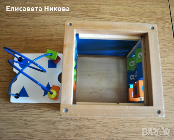Дървено кубче ItsImagical - образователно, снимка 7 - Образователни игри - 34280782