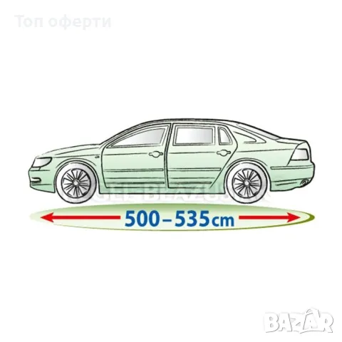 Покривало Kegel серия Mobile размер XXL сиво за седан, снимка 2 - Аксесоари и консумативи - 49335198