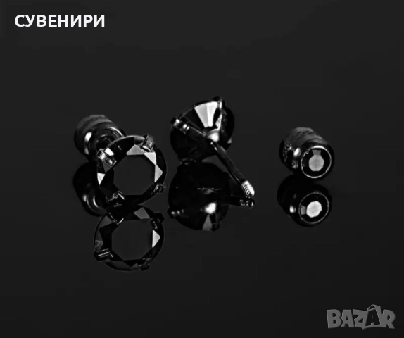 Мъжки обеци от неръждаема стомана , снимка 8 - Обеци - 51559722