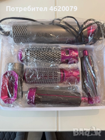 Електрическа четка за коса / сешоар 5в1, снимка 2 - Аксесоари за коса - 52019993