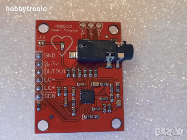 AD8232 ECG Heart monitor module, снимка 2 - Друга електроника - 36131791