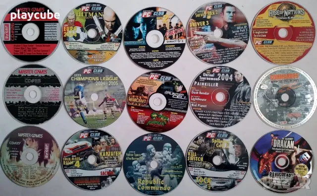 Дискове от PC Mania, PC Club, Master Games, Workshop и др., снимка 2 - Игри за PC - 44934763