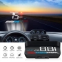 Head Up дисплей OBD2 и GPS, MPH, 3.5"/8.9 см автомобилен HUD дисплей НОВ , снимка 2