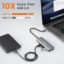 CableCreation USB-C Hub 4K 60Hz 5-в-1 USB C многопортов адаптер с HDMI и 3 USB 3.0 порта 100W мощнос, снимка 6