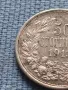 Сребърна монета 50 стотинки 1913г. Царство България Цар Фердинанд първи 43235, снимка 3