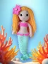 Плетена кукла ,, Русалка "  , снимка 1
