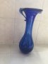 Стъклена ваза, снимка 1 - Вази - 41593328