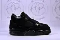 Nike Air Jordan Retro 4 Black Cat Мъжки Дамски Маратонки, снимка 2