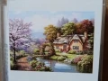 5D Диамантен гоблен - живопис Горска къща., снимка 1