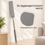 Телескопична четка за прах с две микрофибърни глави, снимка 3