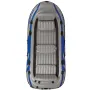 НОВА Надуваема лодка Intex Excursion 5, Помпа + Гребла, 3.66 м x 1.68 м - 24 месеца гаранция, снимка 3