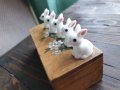 Малки сладки зайчета Фигурки Зайчета за Декорация Подаръчета за гости Декоративно  Зайче , снимка 7