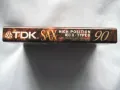 TDK SA-X90EA тип II празна аудио касета с висока позиция - нова запечатана, снимка 3
