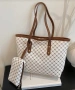 Дамска голяма чанта с ненесер, снимка 2