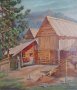 Йордан Филчев 1908 - 1968  Из родопите 1951г. Картина с маслени бои , снимка 3