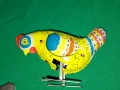 СССР 2 стари руски механични ламаринени играчки Петел и Кокошка Made in USSR, снимка 7