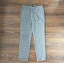 H&M Мъжки светло сив кариран панталон S, снимка 1 - Панталони - 41837451