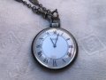 стар сребърен джобен часовник "VUILLEMIN REGNIER" - FRANCE, снимка 1 - Антикварни и старинни предмети - 42635360