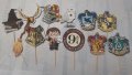 12 бр Хари Потър Harry Potter картонени топери за мъфини кексчета парти декор