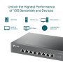 Суич TP-Link TL-SX1008 8-портов 10G Настолен комутатор 160Gbps, снимка 3
