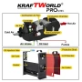 Преносима дизелова печка с 4 въздуховода KraftWorld 8kW 12V – дистанционно, нисък разход, снимка 7