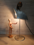Метална лампа стил стиймпънк, снимка 1 - Настолни лампи - 44650532