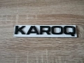 черен надпис Skoda Karoq, снимка 1